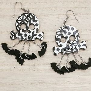 Leather Dangle Earrings